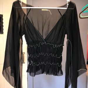 Maxstudio 100% silk top